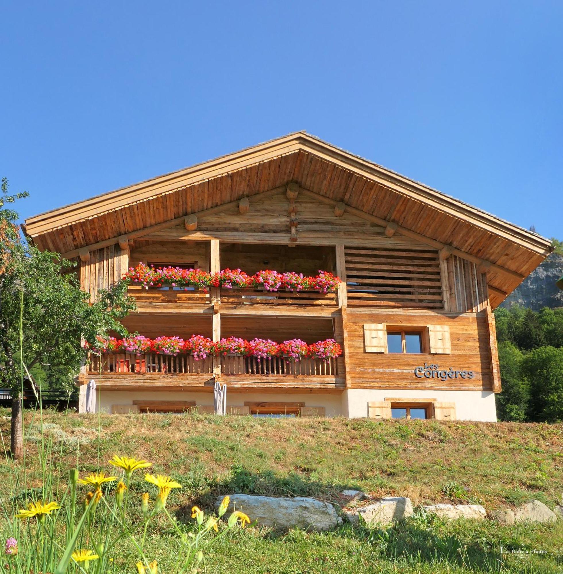 Les Congeres Villa Le Grand-Bornand Eksteriør bilde